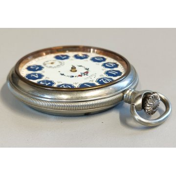 ANTICO OROLOGIO TASCA H. Gervin EPOCA 900 OLD POCKET WATCH Montre de Poche BOX