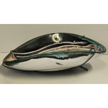 ANTICA SCULTURA piatto CERAMICA VALLAURIS epoca '900 design PICASSO ? Viso Donna