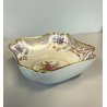 VINTAGE BOWL CIOTOLA PORCELLANA BIANCA Limoges DECORO BOUQUET FIORI ORO FRANCIA