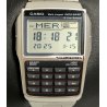 Casio DBC-32 Data Bank ILLUMINATOR calcolatrice OROLOGIO POLSO VINTAGE WATCH