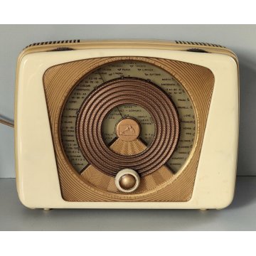 ANTICA RADIO La Voce del Padrone NIPPER 524 epoca 1950 Made in Italy COLLEZIONE