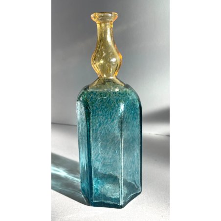 VASO BOTTIGLIA VETRO BLU KOSTA BODA BERTIL VALLIEN FIMATO VINTAGE vase bottle