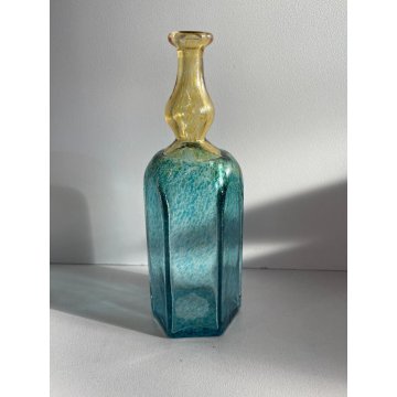 VASO BOTTIGLIA VETRO BLU KOSTA BODA BERTIL VALLIEN FIMATO VINTAGE vase bottle