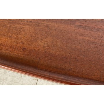 TAVOLINO SALOTTO DESIGN DANESE ANNI 60/70 ATTR. Mogens Koch IN TEAK TABLE BASS