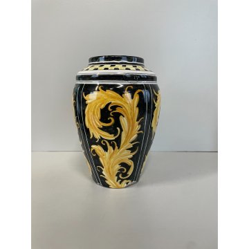 VASO CERAMICA FAENZA CA PIROTA CARLO ZAULI ANNI '50 VINTAGE DESIGN 1950s