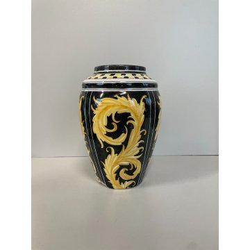 VASO CERAMICA FAENZA CA PIROTA CARLO ZAULI ANNI '50 VINTAGE DESIGN 1950s