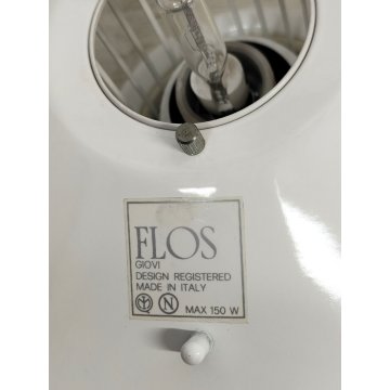 FLOS Giovi LAMPADA PARETE anni 80 APPLIQUE DESIGN Achille Castiglioni PLAFONIERA