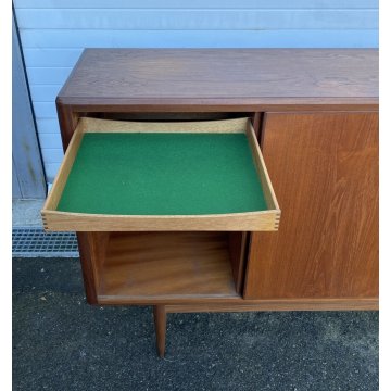 CREDENZA TEAK DESIGN MOBILE ANNI 60/70 DANESE SIDEBOARD VINTAGE DISPENSA SALA