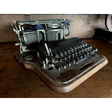 ANTICA MACCHINA da SCRIVERE Hammond 12 (?) TIPEWRITER MADE in USA VALIGIA 1905