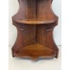PORTA PIPE LEGNO 7pz + PORTA TABACCO ANGOLIERA ALZATA ETAGERE ANNI 70 ESPOSITORE