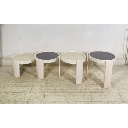 RARI TAVOLINI IMPILABILI Gianfranco Frattini MOD 780 PER CASSINA 1966 DESIGN