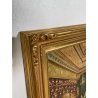 QUADRO DIPINTO OLIO TELA " Giulio Vitali" TEATRO BALLO MUSICISTI NOBILI 1700