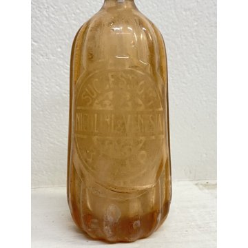 BOTTIGLIA SIFONE VETRO Advertising SELTZ BOTTLE Nicolini&Venesia BIELLA ART DECO