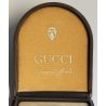 ACCENDINO TASCA Gucci Linea Sherry Marrone e Oro SCATOLA VINTAGE LIGHTER Briquet