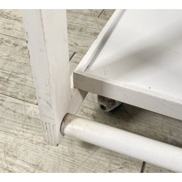 CARRELLO BAR DESIGN Gianfranco Frattini PER Cassina LEGNO LACCATO BIANCO KART