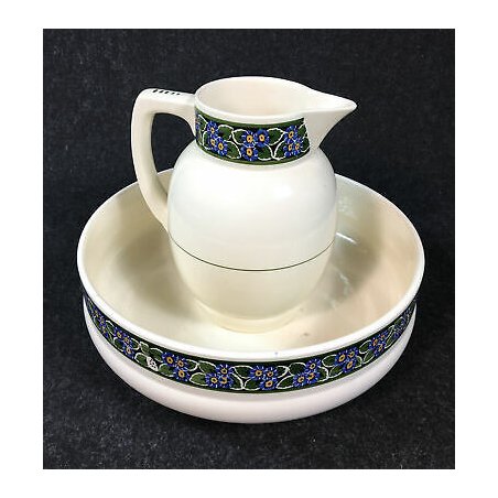 SET BROCCA CATINO CERAMICA STEINGUTFABRIK ELSTERWERDA VASO EPOCA 1960 VINTAGE