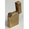 St Dupont ACCENDINO TASCA DORATO Briquet Plaque Or GOLDEN LIGHTER Paris France