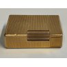 St Dupont ACCENDINO TASCA DORATO Briquet Plaque Or GOLDEN LIGHTER Paris France