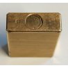 St Dupont ACCENDINO TASCA DORATO Briquet Plaque Or GOLDEN LIGHTER Paris France