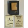 St Dupont ACCENDINO TASCA DORATO Briquet Plaque Or GOLDEN LIGHTER Paris France