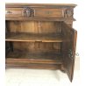 ANTICA CREDENZA LOMBARDA 1600 MOBILE 2 ANTE LEGNO NOCE ITALIANA LEGNO BAROCCO 