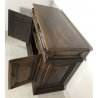ANTICA CREDENZA LOMBARDA 1600 MOBILE 2 ANTE LEGNO NOCE ITALIANA LEGNO BAROCCO 