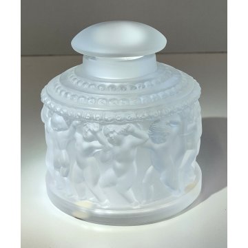 Lalique BOTTIGLIA PROFUMO CRISTALLO Les Enfants FIRMATA vaso BOTTLE France PUTTI