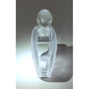 Lalique BOTTIGLIA PROFUMO CRISTALLO Singapore Fleur FIRMATA vaso BOTTLE France