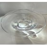 Orrefors CENTROTAVOLA PIATTO CRISTALLO firmato MOLATO ciotola GLASS BOWL vetro