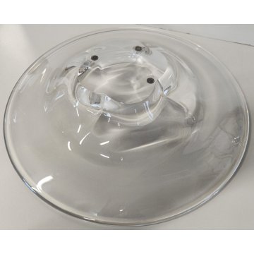 Orrefors CENTROTAVOLA PIATTO CRISTALLO firmato MOLATO ciotola GLASS BOWL vetro