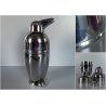 AGITATORE VINTAGE SHAKER COCKTAIL BAR PENGUIN Viceversa DESIGN ACCIAIO INOX '900