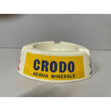 POSACENERE PUBBLICITARIO Crodo/Crodino ANALCOLICO BIONDO ø 12,5 CM MELAMMINA '60