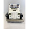 RARO GIOCO LATTA TIN TOY TN TOYS NOMURA Police Patrol Jeep JAPAN VINTAGE '50/'60