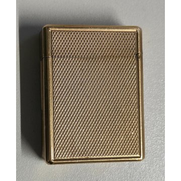 Lotto 3p ACCENDINO TASCA DORATO Briquet GOLDEN LIGHTER St Dupont Dunhill Colibrì