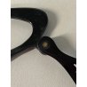 MONTATURA CAT EYE OCCHIALI PIEGHEVOLI LORGNETTE BACHELITE SENZA LENTI VINTAGE 50