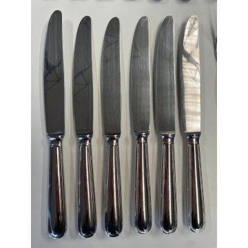 SERVIZIO POSATE SAMBONET X 6 PERSONE 24 PZ FORCHETTE COLTELLI ITALY FORK KNIFE