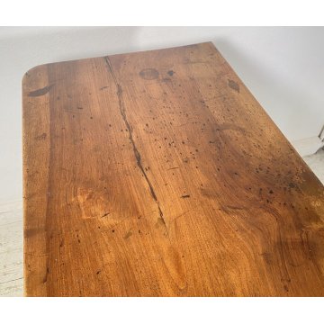 ANTICO COMÒ CASSETTONE 1800 CAPPUCCINO 4 CASSETTI LEGNO NOCE EPOCA GAMBA CIPOLLA