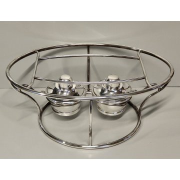 Christofle GALLIA Scaldavivande Piatti SILVER PLATED Chauffe Plat PLATE WARMER