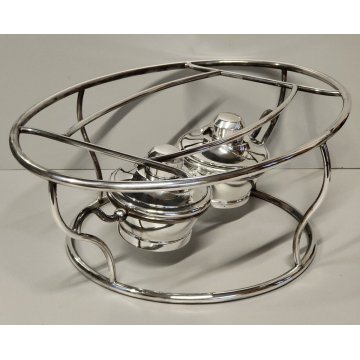 Christofle GALLIA Scaldavivande Piatti SILVER PLATED Chauffe Plat PLATE WARMER