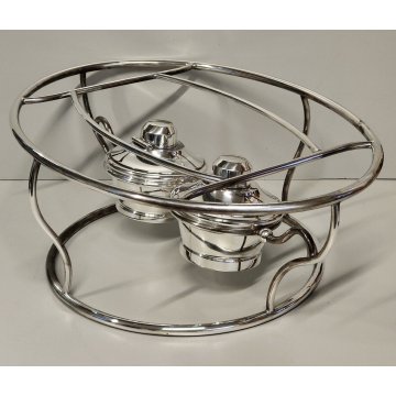 Christofle GALLIA Scaldavivande Piatti SILVER PLATED Chauffe Plat PLATE WARMER