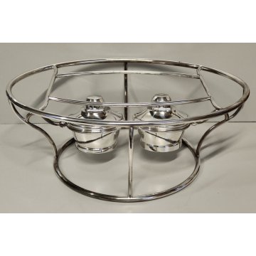 Christofle GALLIA Scaldavivande Piatti SILVER PLATED Chauffe Plat PLATE WARMER