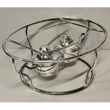 Christofle GALLIA Scaldavivande Piatti SILVER PLATED Chauffe Plat PLATE WARMER