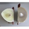 VASO CERAMICA DIPINTA G. Girardi VICENZA   512 GIRLS MARIACI MESSICO ANNI '50 