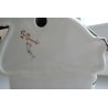 VASO CERAMICA DIPINTA G. Girardi VICENZA   512 GIRLS MARIACI MESSICO ANNI '50 