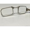 ANTICA SPILLA ARGENTATA OCCHIALI TEATRO a SCATTO LORGNETTE FOLDING GLASSES '20