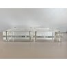 SERIE 10 MEDAGLIE ARGENTO 999 Salvador Dalì 10 COMANDAMENTI N 2578 PLEXIGLASS 76
