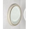SPECCHIO PARETE BAGNO ROTONDO ABS LACCATO ANNI 70 SPECCHIERA DESIGN MIRROR