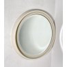 SPECCHIO PARETE BAGNO ROTONDO ABS LACCATO ANNI 70 SPECCHIERA DESIGN MIRROR