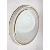 SPECCHIO PARETE BAGNO ROTONDO ABS LACCATO ANNI 70 SPECCHIERA DESIGN MIRROR