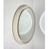 SPECCHIO PARETE BAGNO ROTONDO ABS LACCATO ANNI 70 SPECCHIERA DESIGN MIRROR